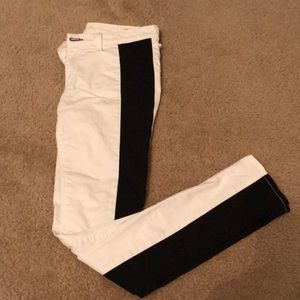 Rag & Bone White and Black Jean 27